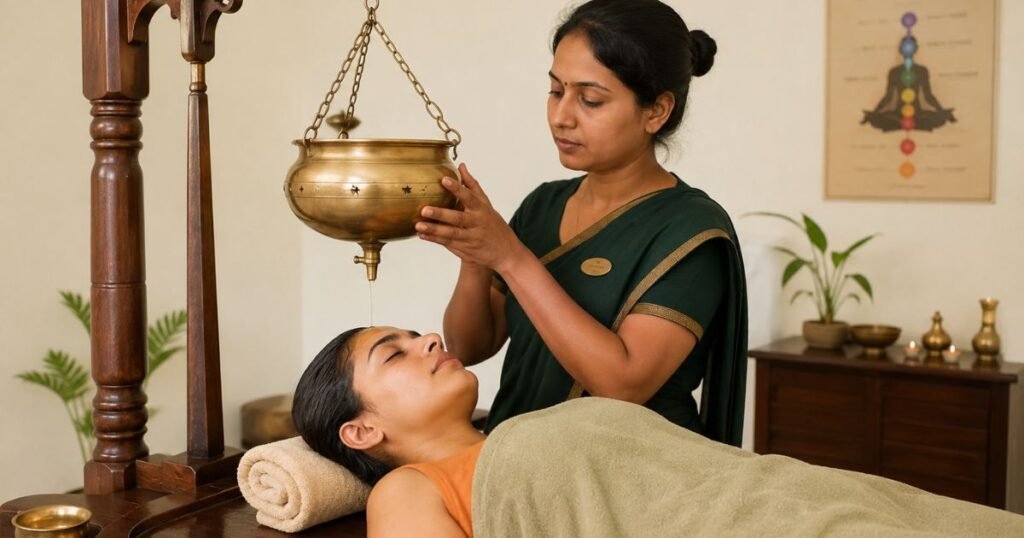 Ayurvedische Behandlung bei Angst und Stressabbau