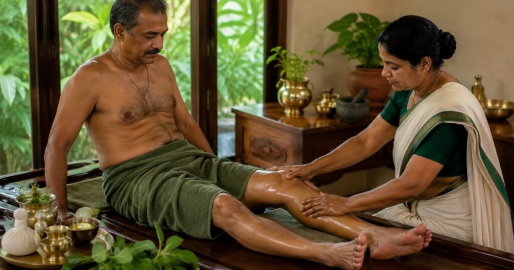 Ayurvedische Behandlung von Gelenkschmerzen