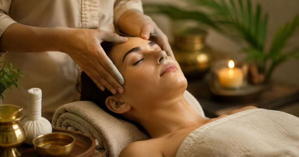 Mukabhyanga Gesichtsmassage