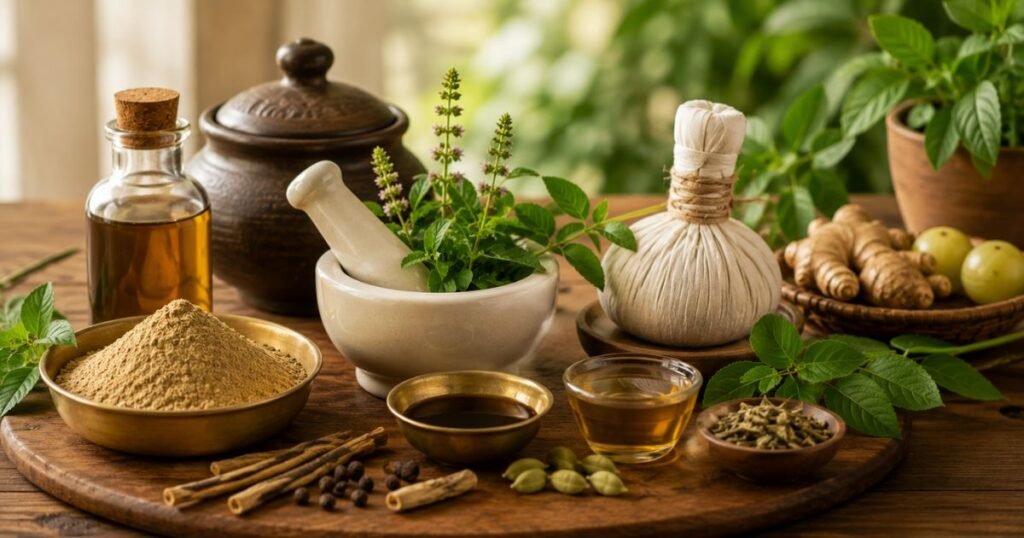 Ayurvedische Kräuter für die Verdauung